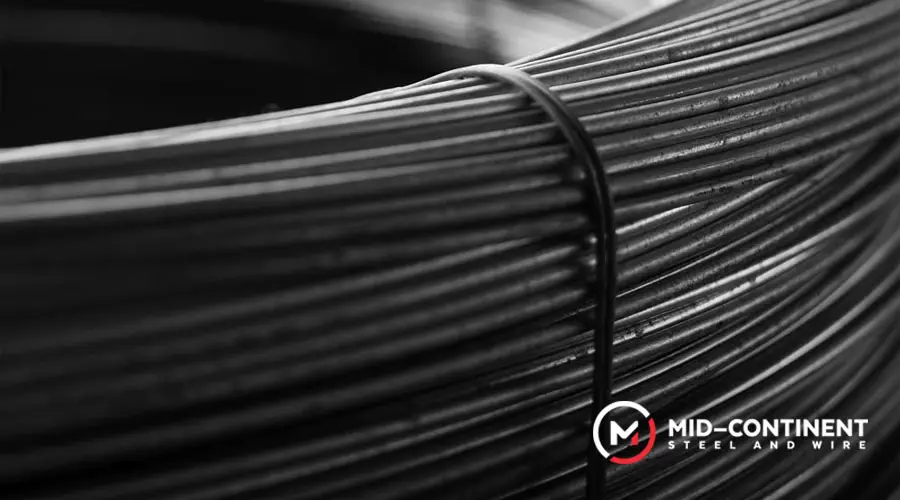 Tie wire for reinforcing steel
