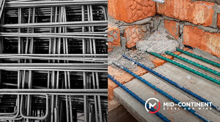 fiberglass vs steel rebar for concrete structures